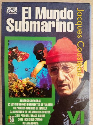El Mundo Submarino Jacques Cousteau DVD Colección