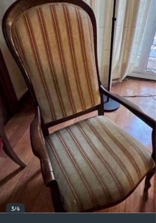 2 Sillones butacas madera