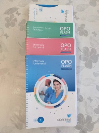 OPE enfermería 23/24 CLM Oposalud temas+flash+simu