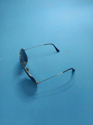 Gafas Ray-Ban Aviador Dorado cristal verde