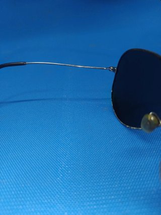 Gafas Ray-Ban Aviador Dorado cristal verde