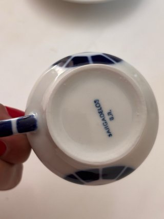 Juego de café Sargadelos (12 tazas)