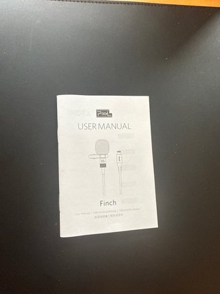 Microfono Lavalier Pixel per iPhone o iPad