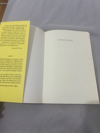 El poder del ahora una guía para la iluminación...