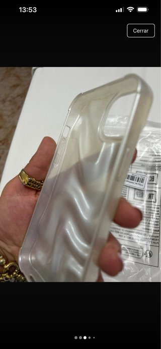 Funda iPhone 14 Plus nacarada