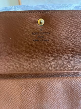 Portafoglio Louis Vuitton monogram marrone