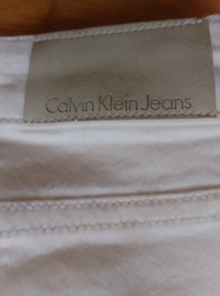 Jeans Calvin Klein bianchi