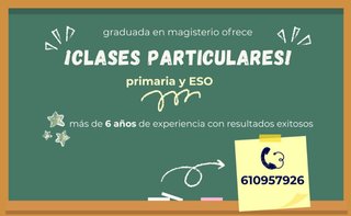 clases particulares primaria y ESO