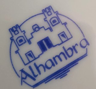 Vajilla completa con juego de café Alhambra