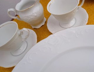 Vajilla completa con juego de café Alhambra