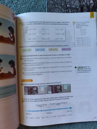 Matemáticas, 6 Primaria Savia