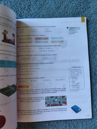 Matemáticas, 6 Primaria Savia