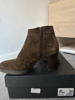 Botín piel Alpe marrón talla 39