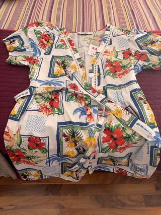 Vestido estampado floral Primark nuevo.