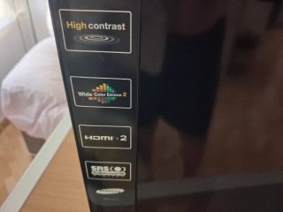 Televisión Samsung 32 Negra