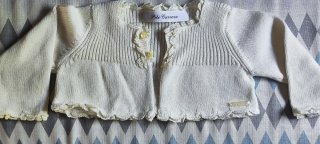 Rebecas de punto para bebé nuevas , sin bolas