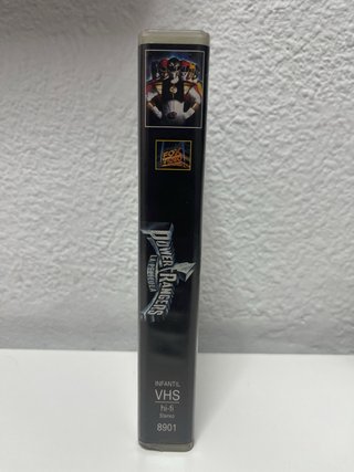 Power Rangers La Película VHS Español