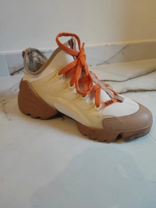 Sneakers Dior donna beige/bianco