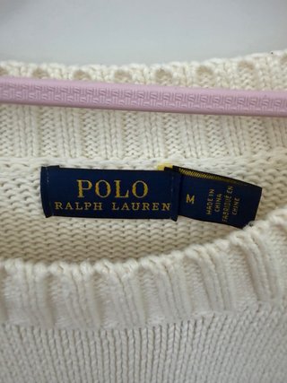 Jersey Polo Ralph Lauren Oso Rosa Talla M