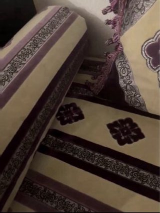Fundas Salón Marroquí Beige y Morado