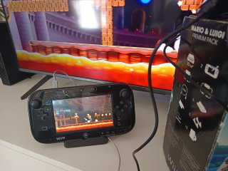 Consola Wii U Negra + Juegos