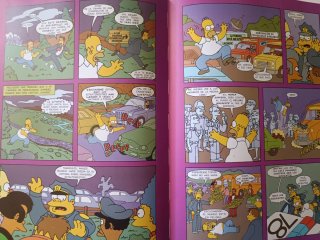 La cabaña del terror de Bart Simpson Heebie-Jeebie