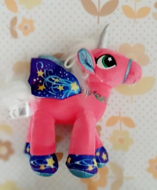 Pupazzo Unicorno Rosa Teneroni