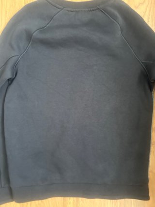 Sudadera Nike Air Chico Gris y Negra Talla 147-158
