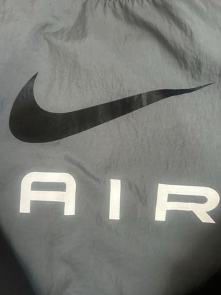 Sudadera Nike Air Chico Gris y Negra Talla 147-158