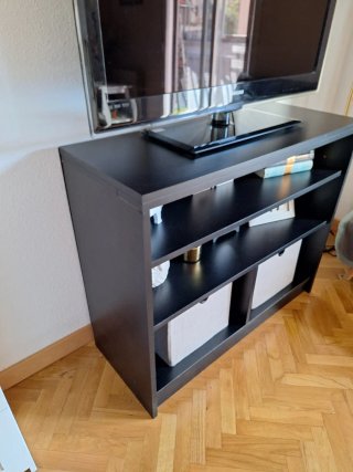 Mueble TV negro