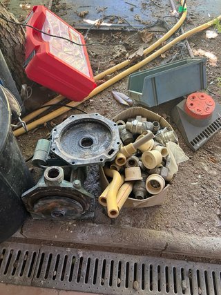 Material fontanería y herramientas