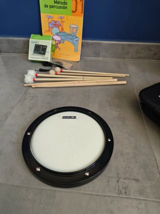 Pack Práctica Batería: Caja Sorda + complementos