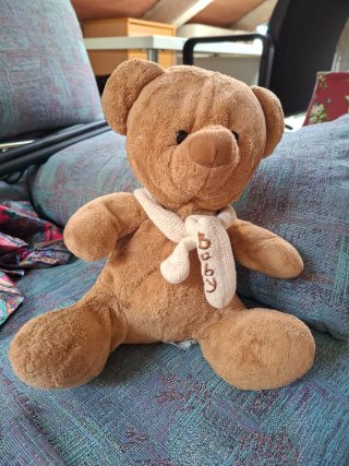Peluche Vaca Azul