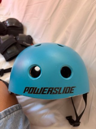 Casco y protecciones Powerslide Oxelo