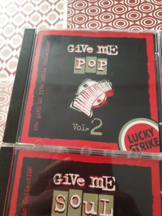 Lote 5 CDs Música Variada: Pop, Dance, Soul, Rock,