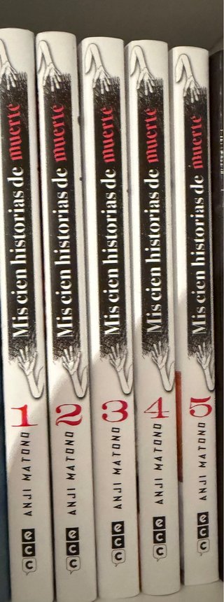 Mis cien historias de muerte 1-5 manga