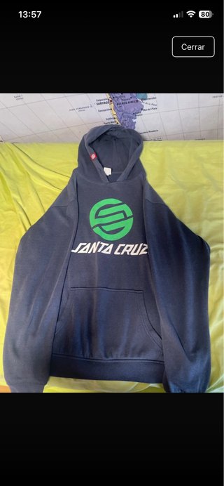 Sudadera Santa Cruz Azul