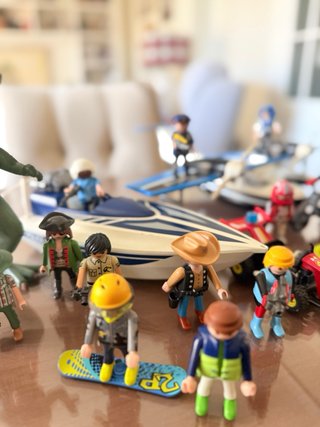 Pack Playmobil: Dinosaurio y Figuras