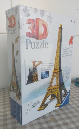 Puzzle 3D Torre Eiffel Ravensburger 10-99