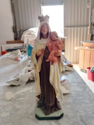 Virgen del Carmen Escayola
