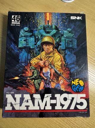 NAM-1975 Cartón SNK Neo Geo AES NeoGeo NG Jap