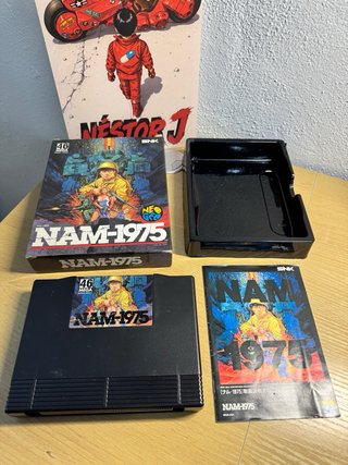 NAM-1975 Cartón SNK Neo Geo AES NeoGeo NG Jap