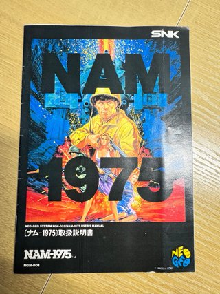 NAM-1975 Cartón SNK Neo Geo AES NeoGeo NG Jap