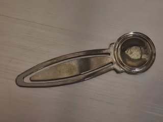 Marcapáginas vintage JORSIL de plata 925 con caja