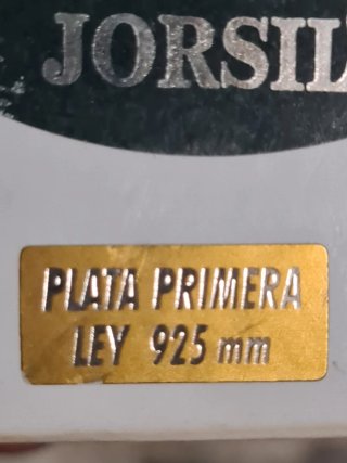 Marcapáginas vintage JORSIL de plata 925 con caja