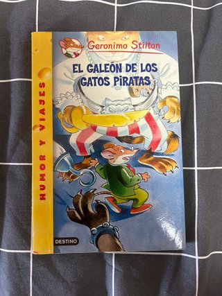 Libro El Galeon de los Gatos geronimo stilton