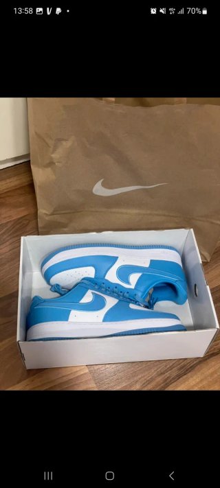 Nike Air Force 1 Low Azul y Blanco
