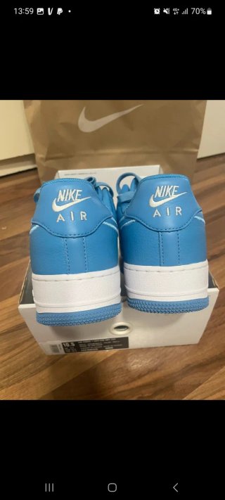 Nike Air Force 1 Low Azul y Blanco