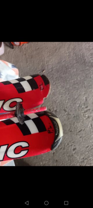 Sci Atomic Race con bastoncini e tavola