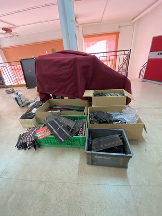 Lote Scalextric Coches y Pistas